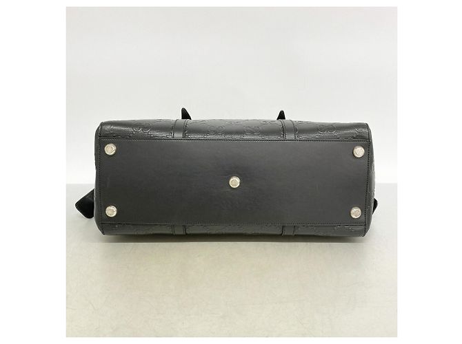 Borsa Tote Gucci in pelle nera - vista 3