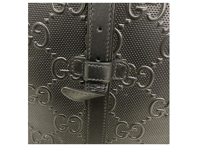 Borsa Tote Gucci in pelle nera - vista 8