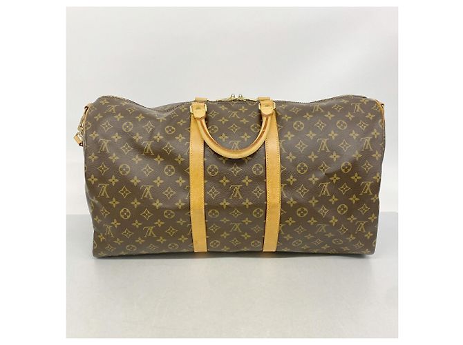 Louis Vuitton Boston Monogram Keepall Bandoulière 55 - vista 10