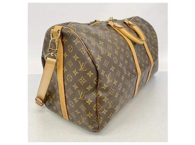 Louis Vuitton Boston Monogram Keepall Bandoulière 55 - vista 2