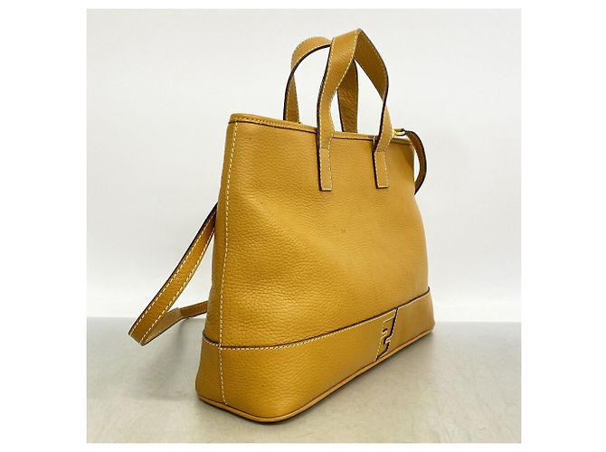 Fendi Leder-Tote-Bag - Ansicht 2