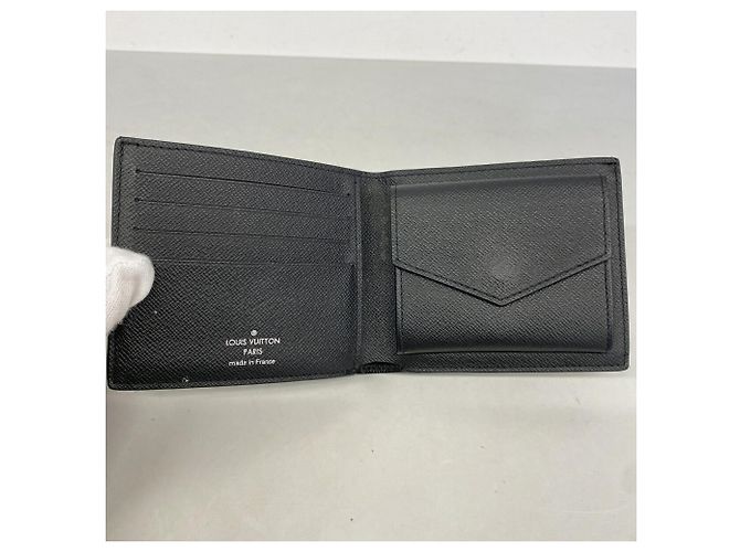 Louis Vuitton Monogram Eclipse Portefeuille Marco NM Wallet - vista 3