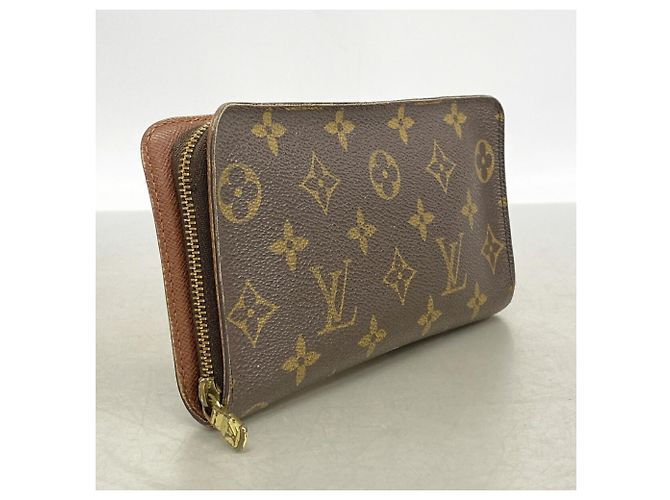 Cartera larga Louis Vuitton Monogram marrón - vista 2