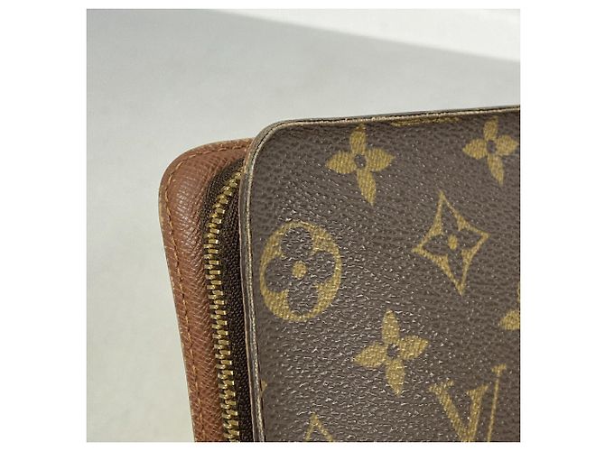 Cartera larga Louis Vuitton Monogram marrón - vista 7