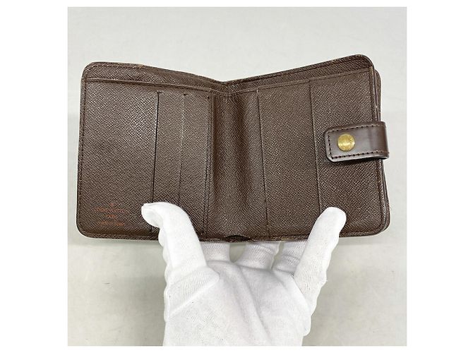 Cartera Compact Zip Louis Vuitton Damier - vista 3
