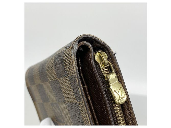 Cartera Compact Zip Louis Vuitton Damier - vista 6