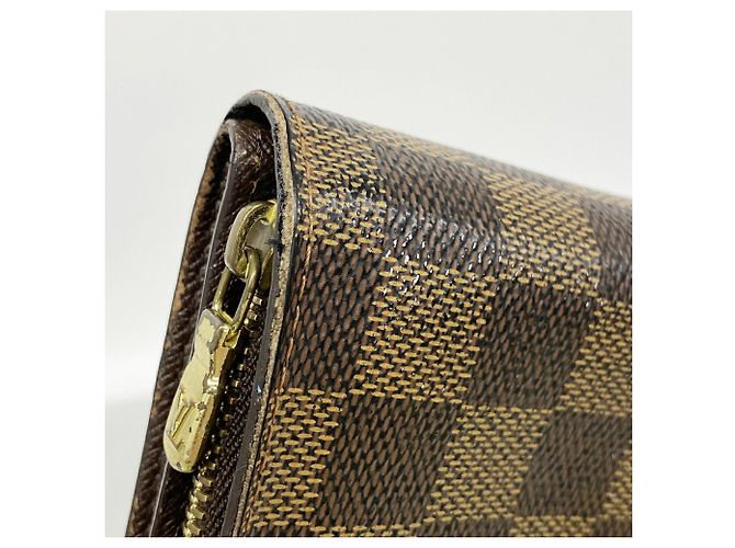 Cartera Compact Zip Louis Vuitton Damier - vista 7