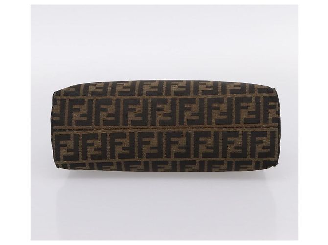 Fendi Mamma Baguette Schultertasche aus Zucca Canvas - Ansicht 5