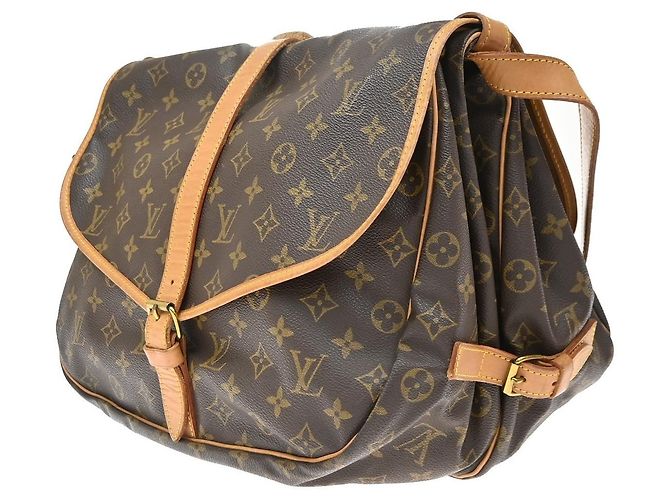 Louis Vuitton Saumur Monogram Canvas 35 - view 3