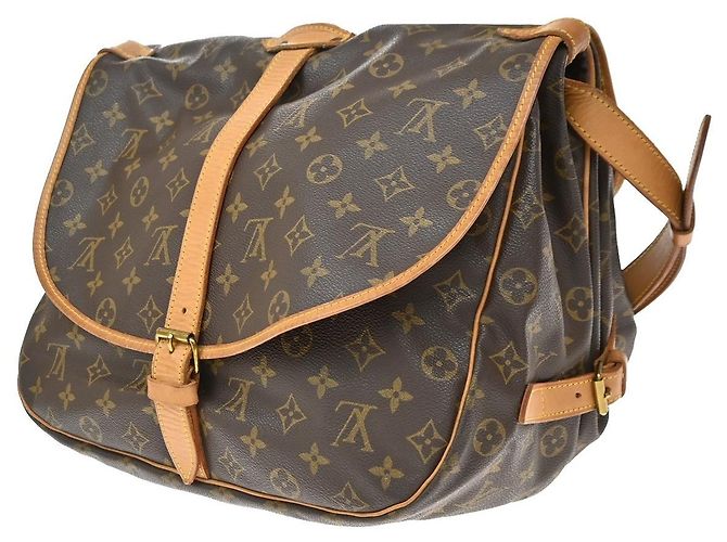 Louis Vuitton Saumur Monogram Canvas 35 - view 4