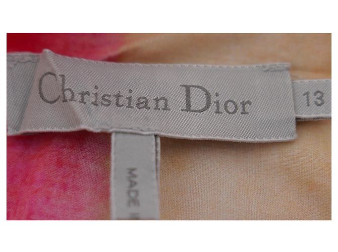 Christian Dior Mädchen Kleid Tie-Dye Ausgestellt - Ansicht 5