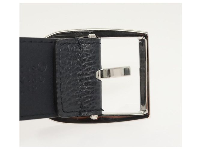 Gucci Gürtel aus Leder mit Schnalle - Ansicht 7
