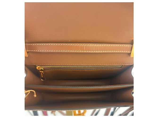 Borsa a tracolla Burberry TB Canvas Small - vista 7