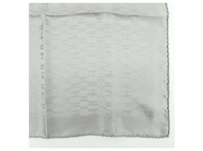 Hermès Carré 45 Les Capucines 100% Seta - vista 7