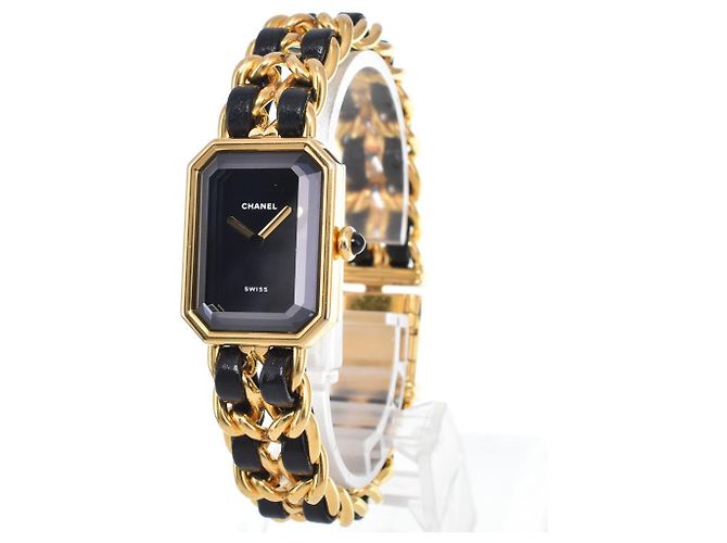 Chanel Premiere Rock Quartz Stainless Steel and Leather 20 - vista 2