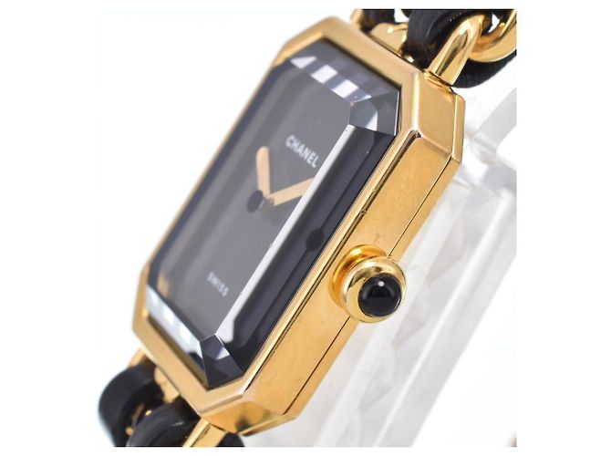 Chanel Premiere Rock Quartz Stainless Steel and Leather 20 - vista 3