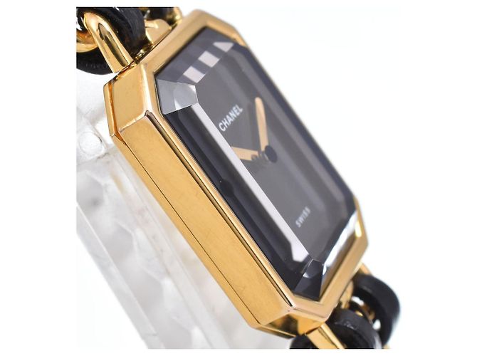 Chanel Premiere Rock Quartz Stainless Steel and Leather 20 - vista 4