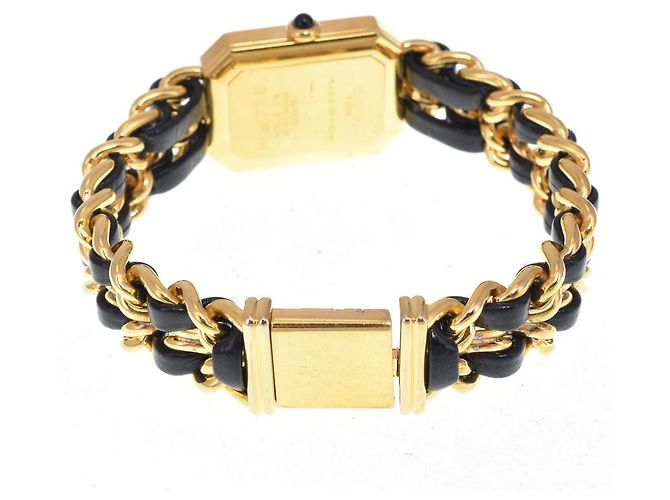 Chanel Premiere Rock Quartz Stainless Steel and Leather 20 - vista 5