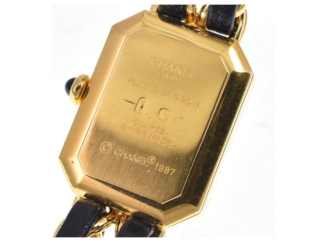 Chanel Premiere Rock Quartz Stainless Steel and Leather 20 - vista 6