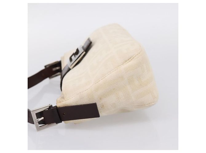 Pochette Fendi Baguette in tela Zucca - vista 3