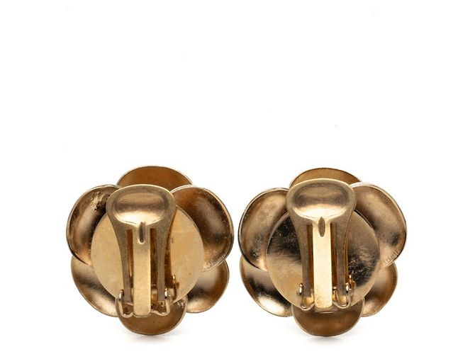 Boucles d'oreilles Chanel Coco Mark Camellia - vue 2