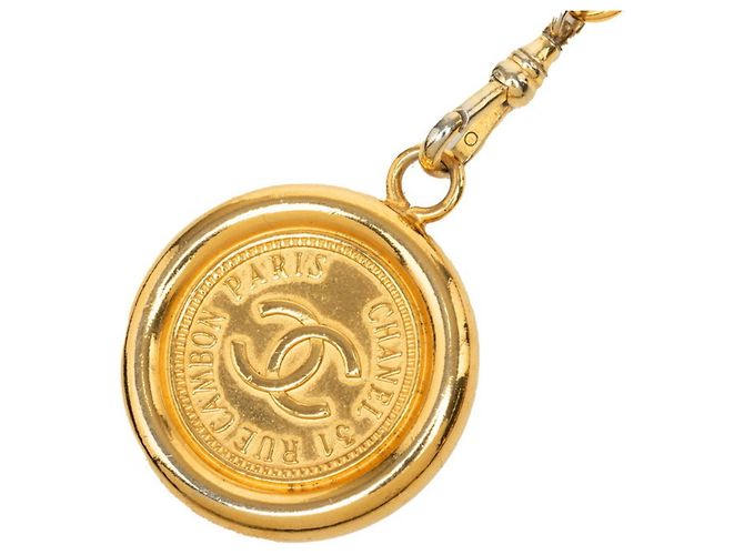 Cambon Ceinture Chanel Coco Mark à triple chaîne - vue 2