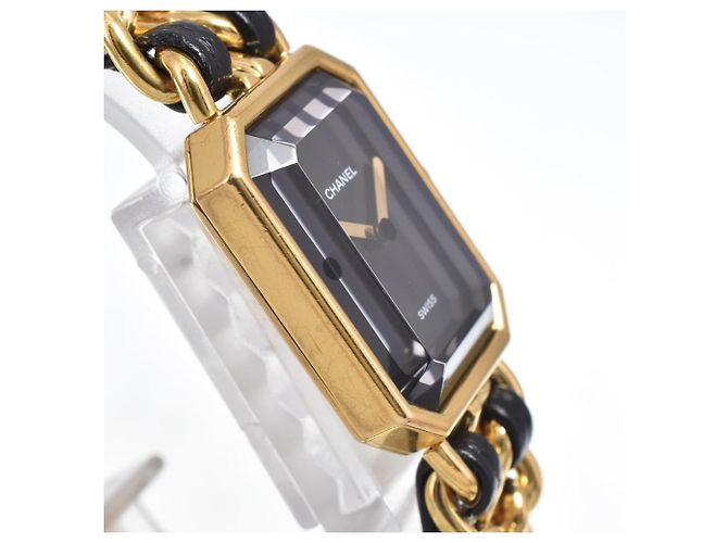 Chanel Premiere Rock Quartz Stainless Steel and Leather 20 - vista 4