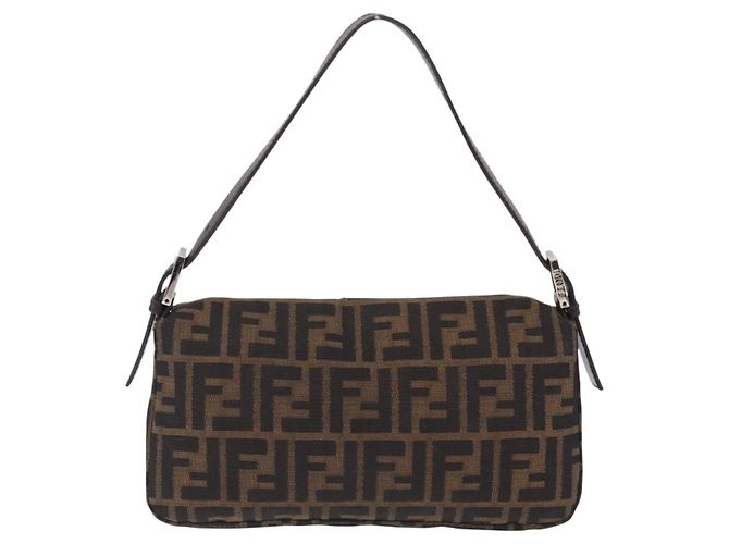 Fendi Baguette Zucca Canvas Medium - view 2
