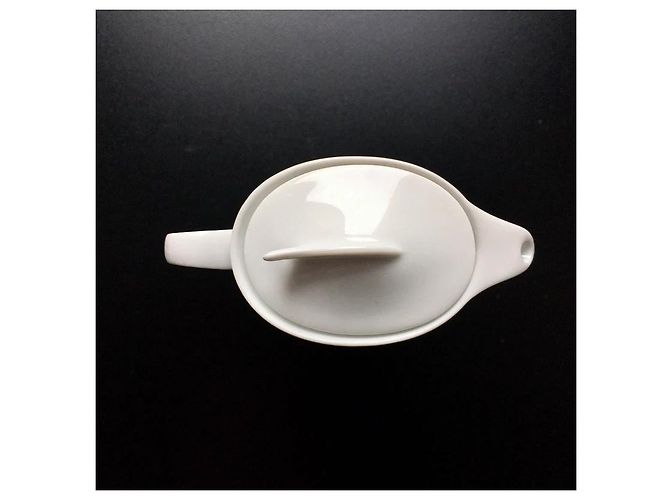Autre Marque Rosenthal Ikarus White Porcelain Sauce Boat - view 5