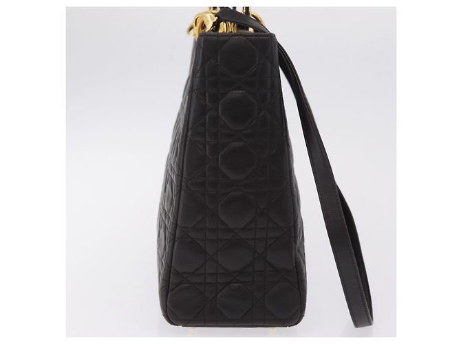 Christian Dior Lady Dior Cannage Quilt Denim Large - vista 5