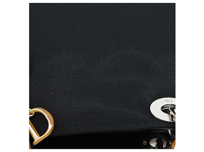 Christian Dior Lady Dior Straw Medium - vue 3