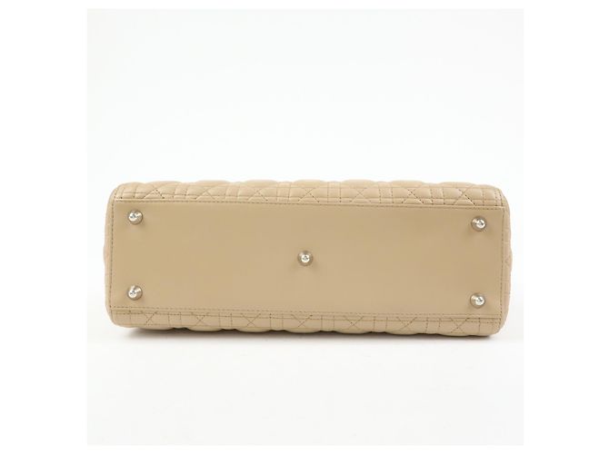 Christian Dior Lady Dior Cannage Quilt Lambskin Large - vista 5