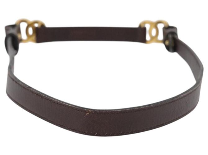 Chanel Vintage Double CC Leather - vue 2