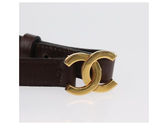 Chanel Vintage Double CC Leather - vue 6