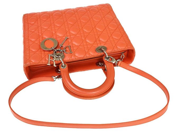 Christian Dior Lady Dior Leather Large - Ansicht 6