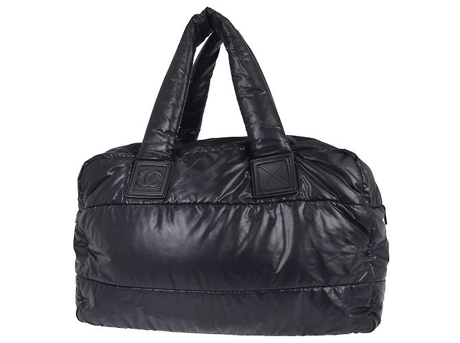 Chanel Coco Cocoon Bowling Quilted Nylon Large - Ansicht 2