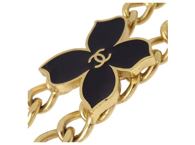 Collana Chanel Fiore Metallo - vista 3