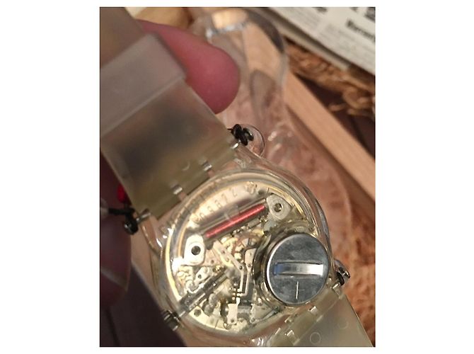 Autre Marque Relógio Swatch CHANDELIER Edição Limitada Natal 1992 - vista 6