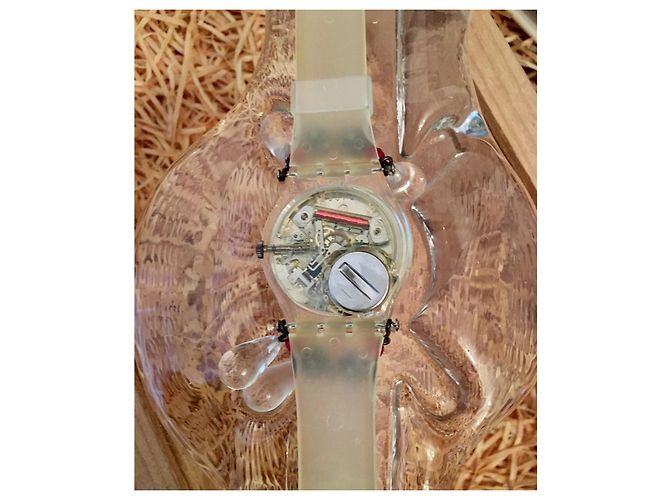 Autre Marque Relógio Swatch CHANDELIER Edição Limitada Natal 1992 - vista 7