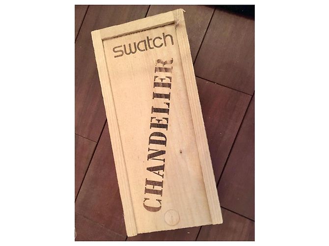 Autre Marque Relógio Swatch CHANDELIER Edição Limitada Natal 1992 - vista 9