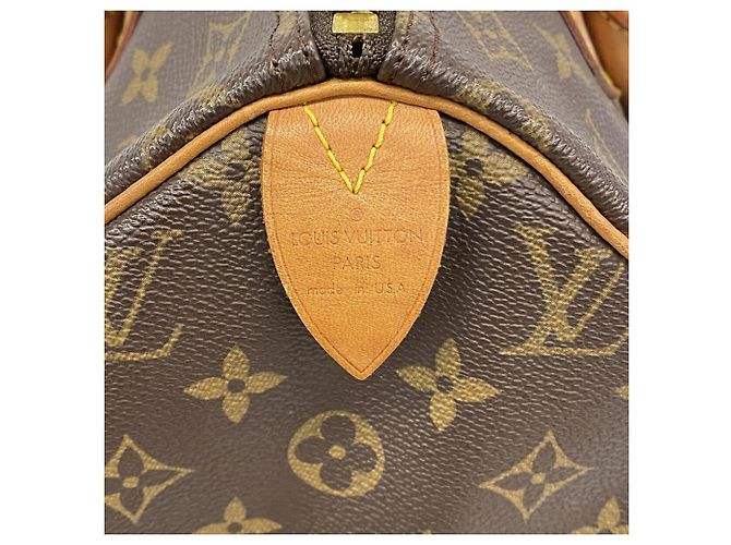 Borsa Louis Vuitton Monogram Speedy 30 - vista 5