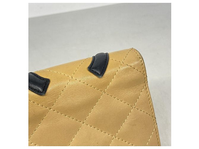 Chanel Leather Wallet Brown Black - view 5