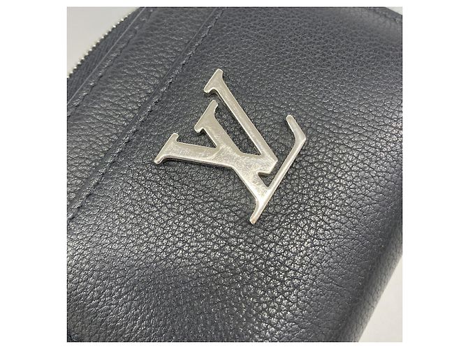 Portamonete Lockme Zippy in pelle Taurillon Louis Vuitton - vista 7