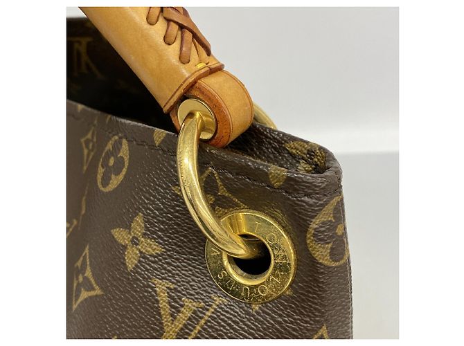 Borsa a tracolla Louis Vuitton Monogram Artsy MM - vista 9