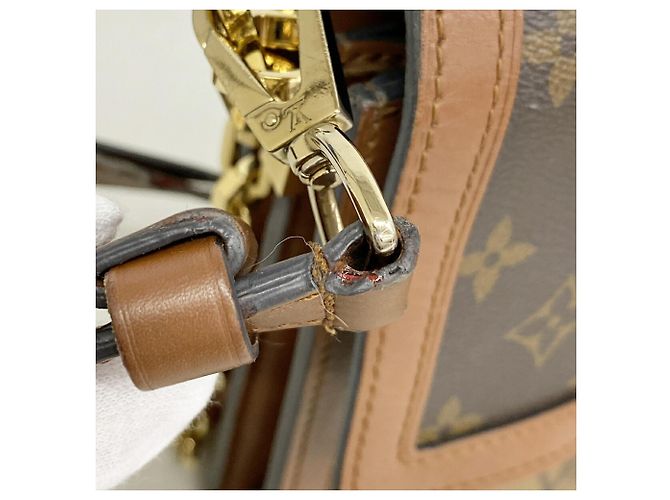 Sac à épaule Louis Vuitton Monogram Reverse Dauphine MM - vue 10