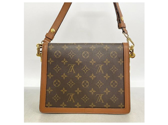 Sac à épaule Louis Vuitton Monogram Reverse Dauphine MM - vue 17