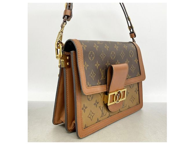 Sac à épaule Louis Vuitton Monogram Reverse Dauphine MM - vue 2