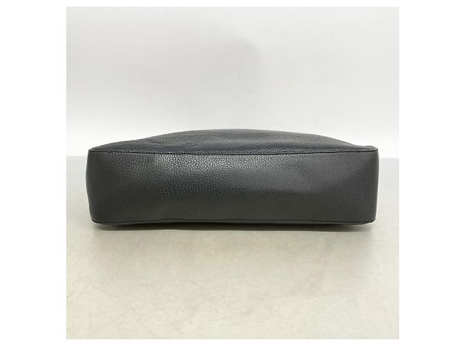 Borsa a tracolla Gucci in pelle nera - vista 3