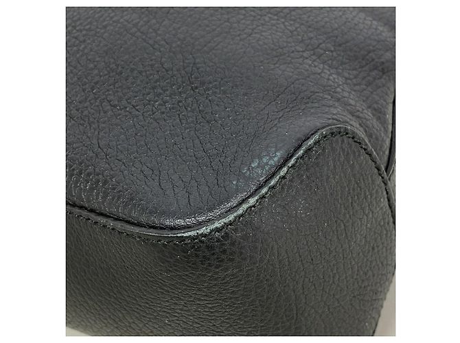 Borsa a tracolla Gucci in pelle nera - vista 6