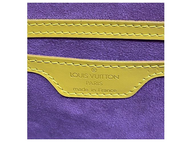 Sac à main épaule Louis Vuitton Epi Saint Jacques Poignee Long - vue 5
